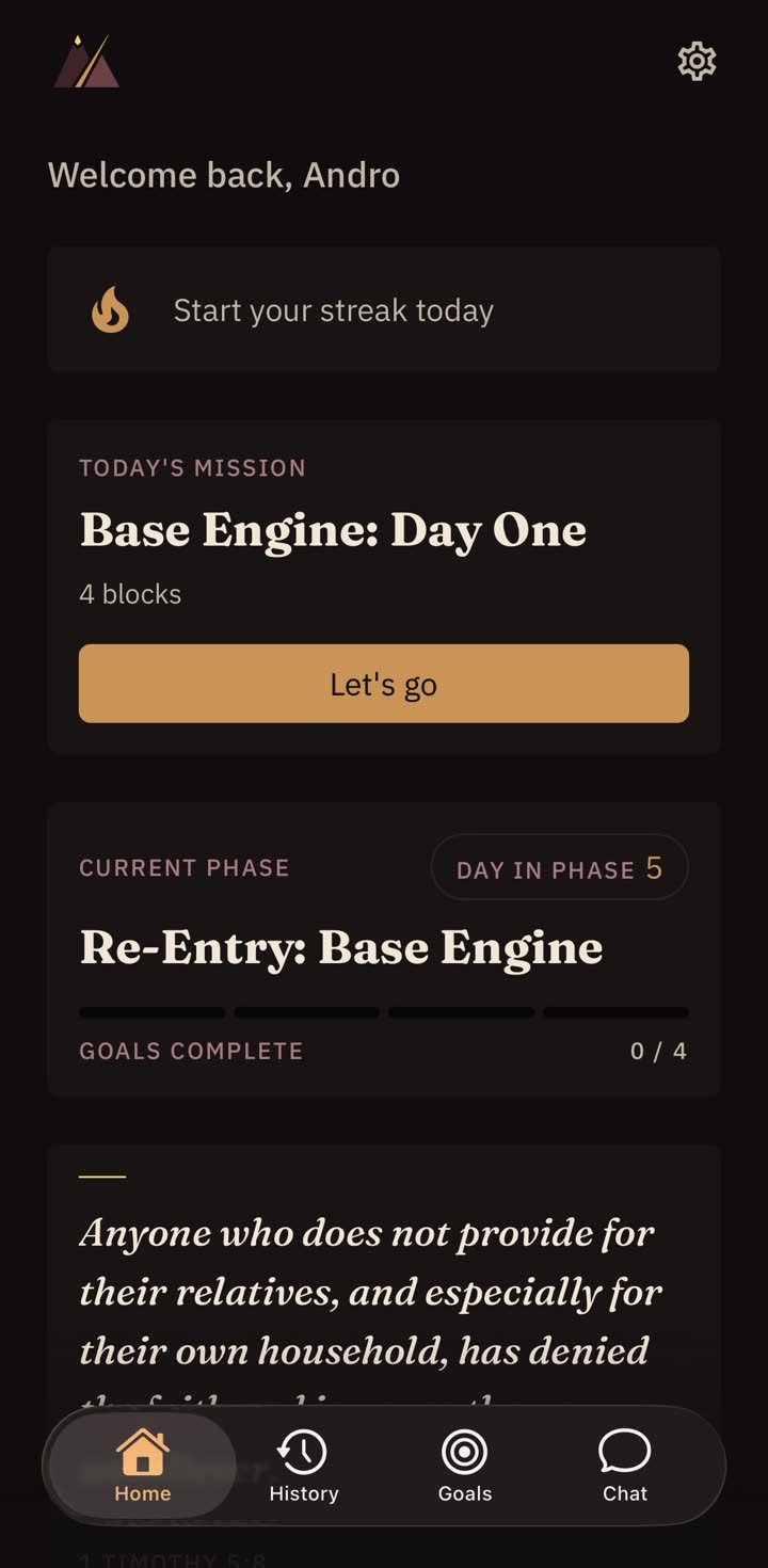 Today's mission